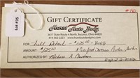 Full Detail Gift Certificate - Hurst Auto Body