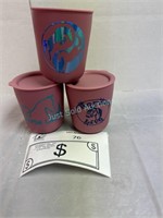 3pack insulated cups with lid