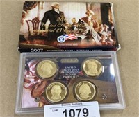 2007 State presidential one dollar proof set