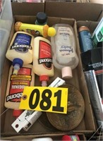 Wood glue, baby oil  - NO SHIPPING