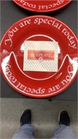 1979 Red Plates