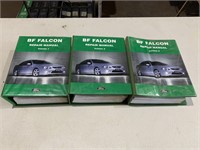 3 x BF Ford Falcon Dealership Repair Manuals