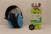 Hearing Protection Blue