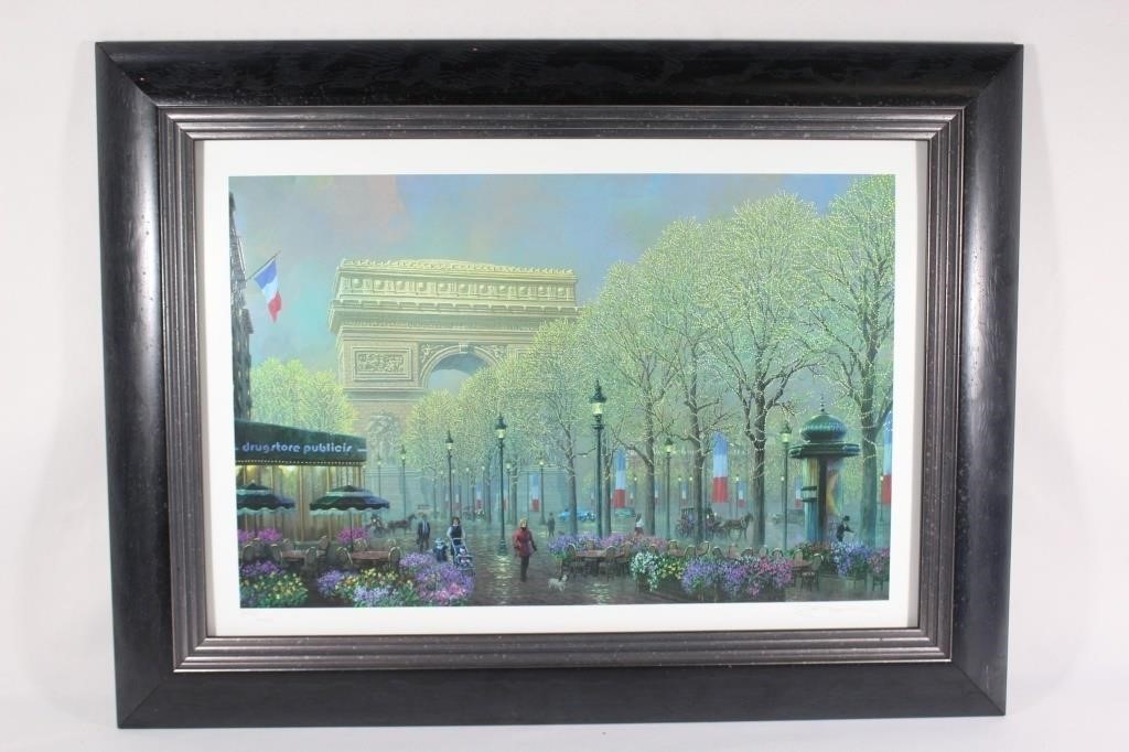 Alexander Chen Arc De Triomphe Signed/Numbered