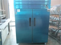 New DUKERS D55R 2-Door Commercial Freezer in Stain