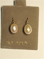 $200 14K Pearl Earrings
