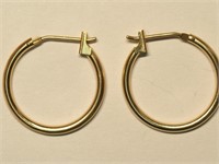 $240 14K Gold Earrings