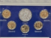 2013 US Mint Annual UNC Am Eagle Coin Set