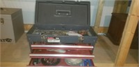Popular Mechanics tool chest with tools