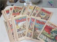 LOT OF 50 1970'S COMIC BOOKS-NEWSPAPERS
