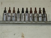 Snap On 1/4" Drive Star Tip Bit Set