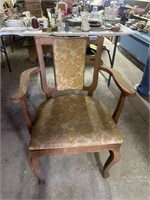 Antique Wooden Arm Chair