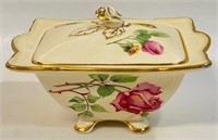 UNUSUAL 1956 ROYAL WINTON COVERED SUGAR DISH