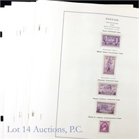 1936 - 1949 U.S. Stamps (28+ pages)