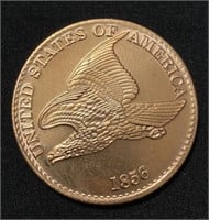 .999 Copper One Troy Ounce Round