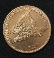 .999 Copper One Troy Ounce Round