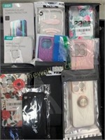 Lots of new cell phone cases + tempered glass scre