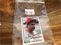 TOM SEAVER CARD