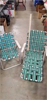 Vintage Kids Lawn Chairs