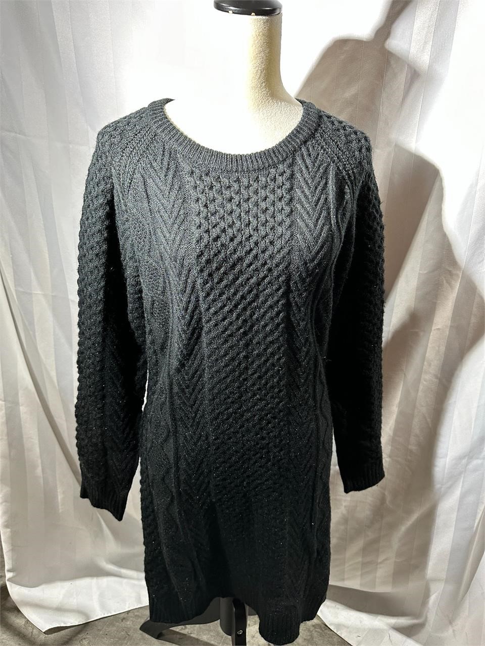 Leyden new Sweater Dress sz Lrg msrp $108