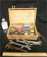 LOT OF HAND TOOLS & CASE