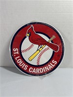 St. Louis Cardinals Metallic Sign