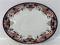 PRETTY ENGLISH SERVING PLATTER NICE COLORS