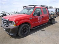 2002 Ford F350 Crew Cab Utility Truck