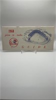 1960 Press TV Radio New York Yankees Guide