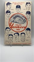 1960 New York Yankees All Star Game Program