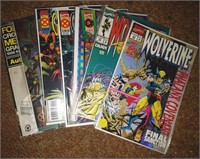 Comics incl. Wolverine, Gen X, etc.