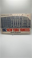 1962 New York Yankees Program and Scorecard