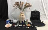 Pottery, Jewelry, Cushion Massager & More P10A