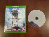 XBOX ONE STAR WARS BATTLE FRONT VIDEO GAME