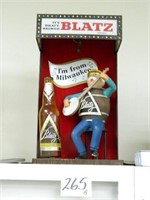 1958 Blatz Beer "I'm From Milwaukee" Barrel Man w/