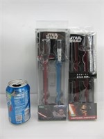 Star Wars, 2 kit de baguettes laser LED ''