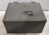 York Fireproof Lockbox w/ 3 Keys