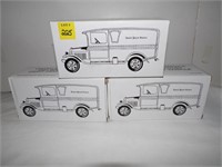 3-UPS Bank Trucks