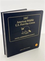 1987 American Wildlife US First Day Covers Album