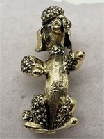 Vintage Gerry's Figural Poodle Pin