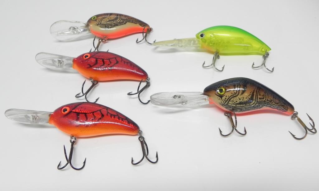 5 SUSPENDED FAT FREE SHAD 5" RATTLE LURES