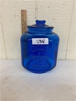 4D PEANUTS BLUE JAR - REPRODUCTION