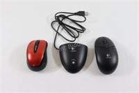 Logitech & Microsoft Computer Mouses