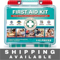 General Medi 110 Pieces Small First Aid Kit