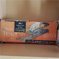 Vintage "Ekco" french fry cutter (in original box)
