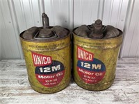 Unico oil cans