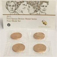 Us Mint Issued 2012 First Lady Bronze Medals