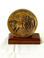 Brookgreen Bronze Medallion with Stand