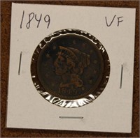 1849 Large Cent