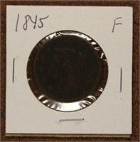 1845 Large Cent